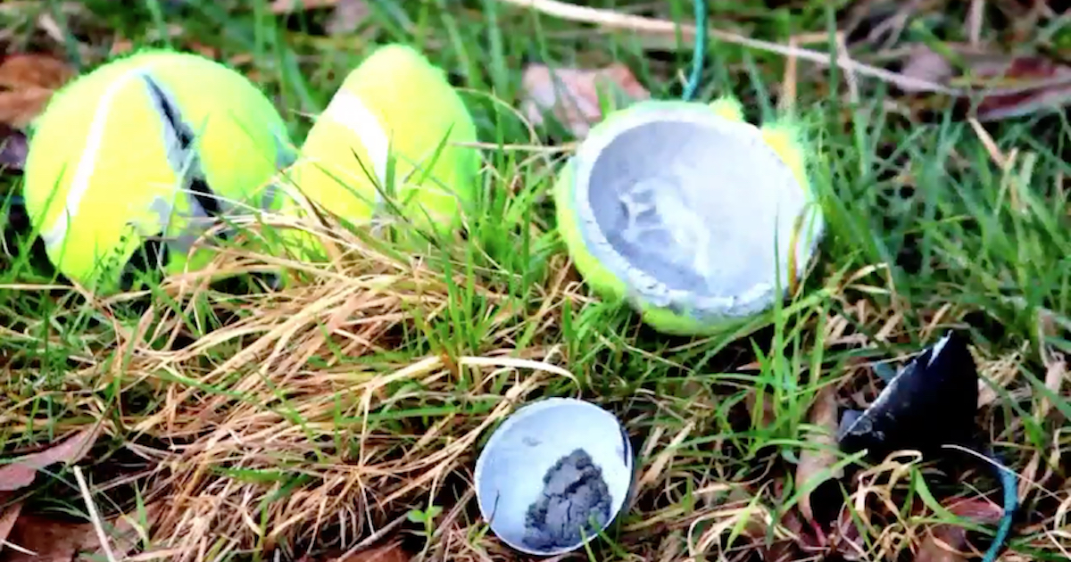 Tennis Ball Bombs Are A Thing, So Always Be On The Lookout