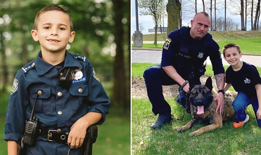 9 Year Old Raises Almost $80,000 To  purchase Bullet Proof Vests For Police Dogs