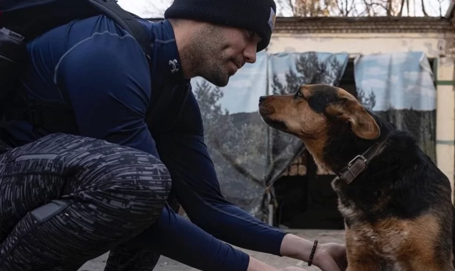 American Man Risks His Life To Help Rescue Animals From War-Torn Ukraine