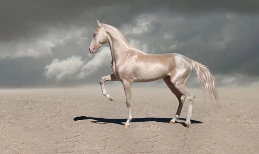 Meet The Rare Animal People Are Calling The Most Lovely Horse In The World.